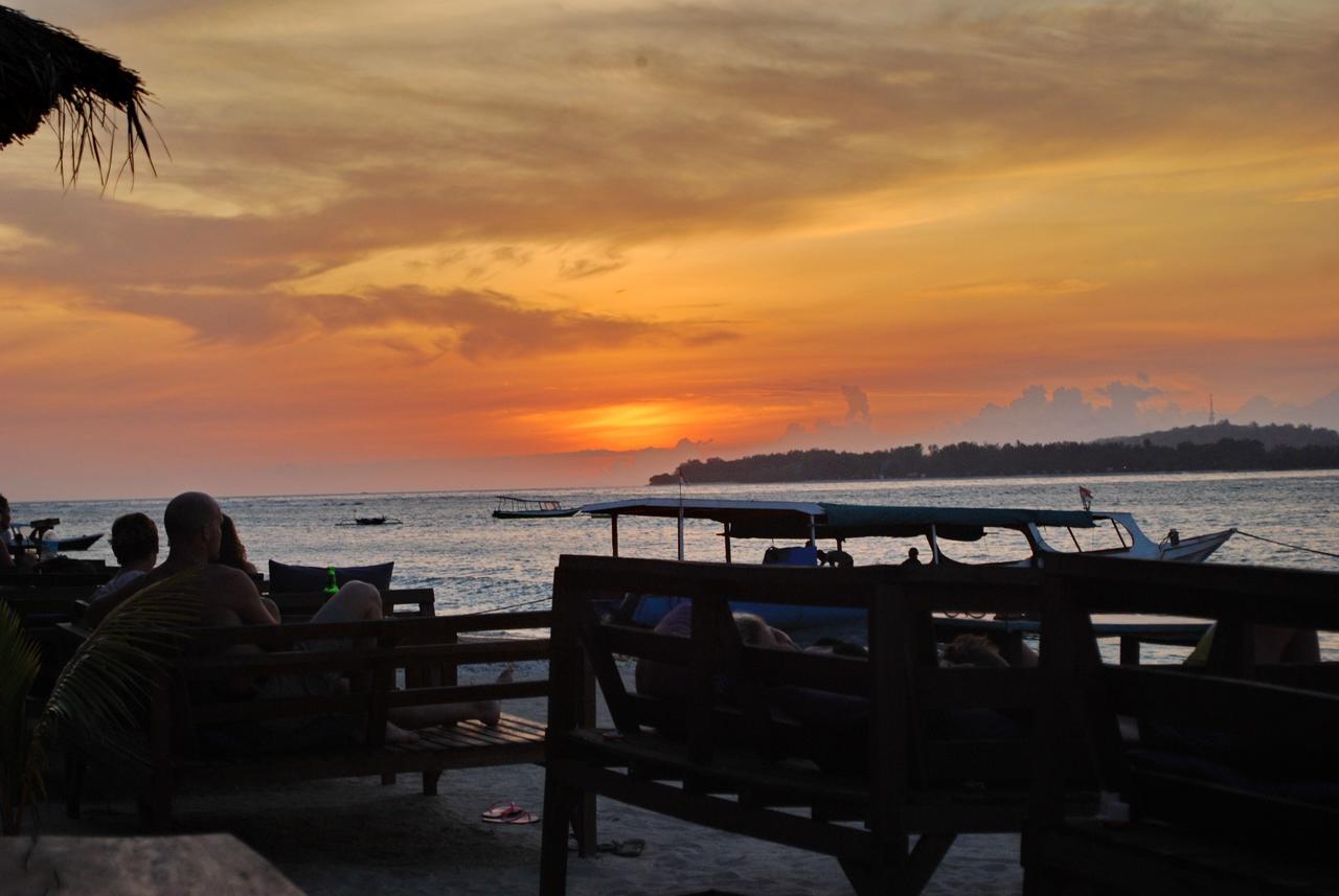 Matahari Bungalow 3 Hotel Gili Air Exterior foto